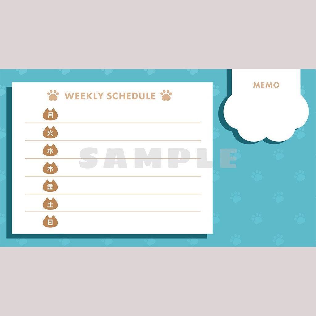 <カラー追加!>【無料】ねこの配信画面セット【カラー6種類】