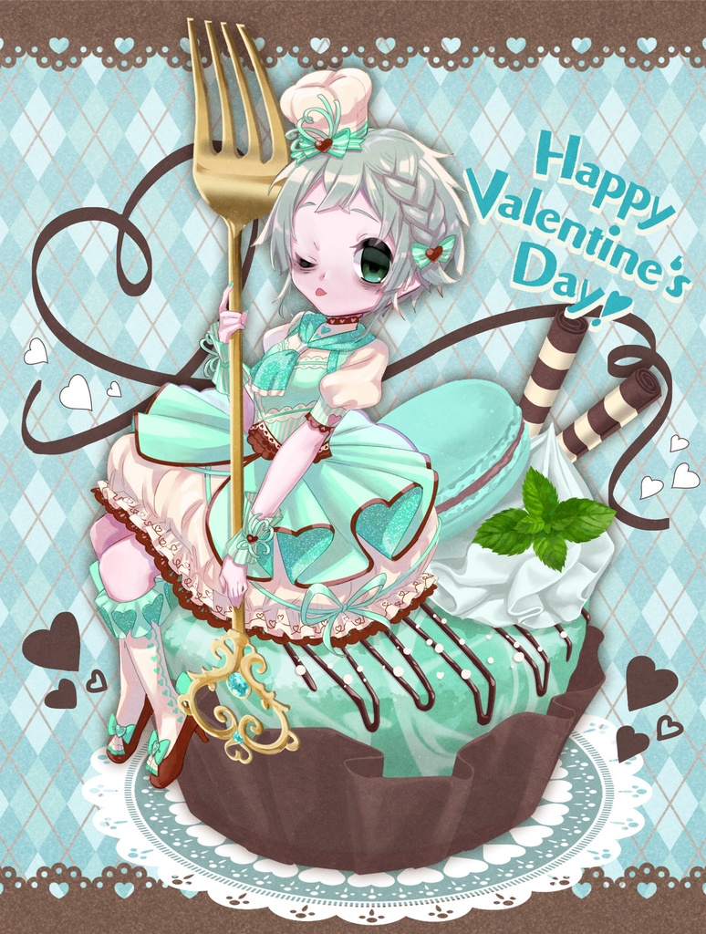 バレンタインカガリちゃんアクリルスタンド