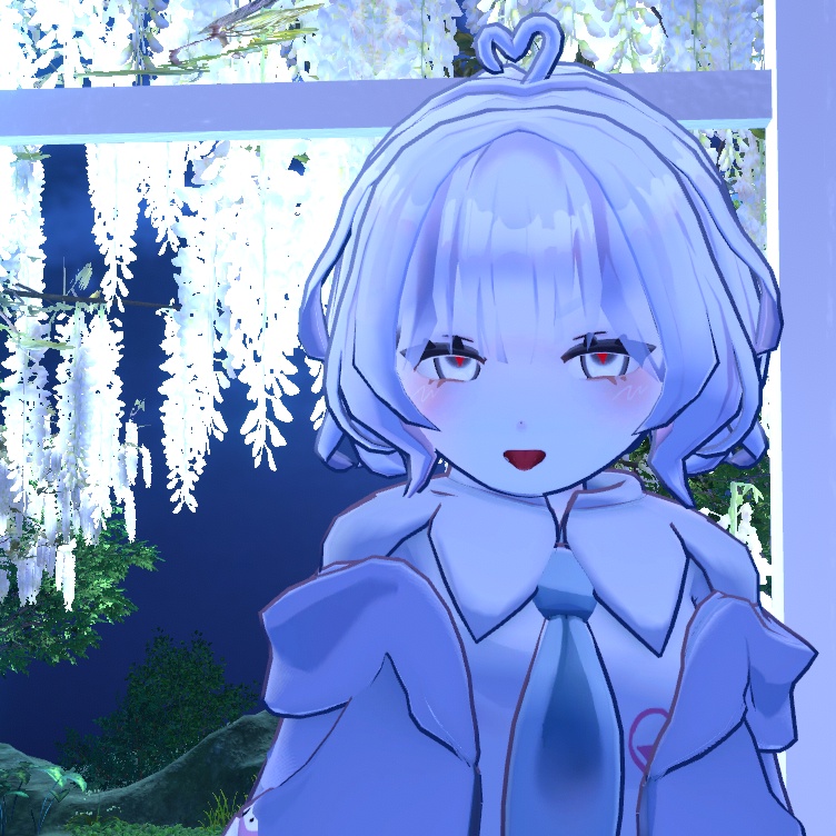 【VRchat想定オリジナル3Dモデル】 おばけのりる-Riru- ☆初公開SALE☆10/31まで¥2000→1300