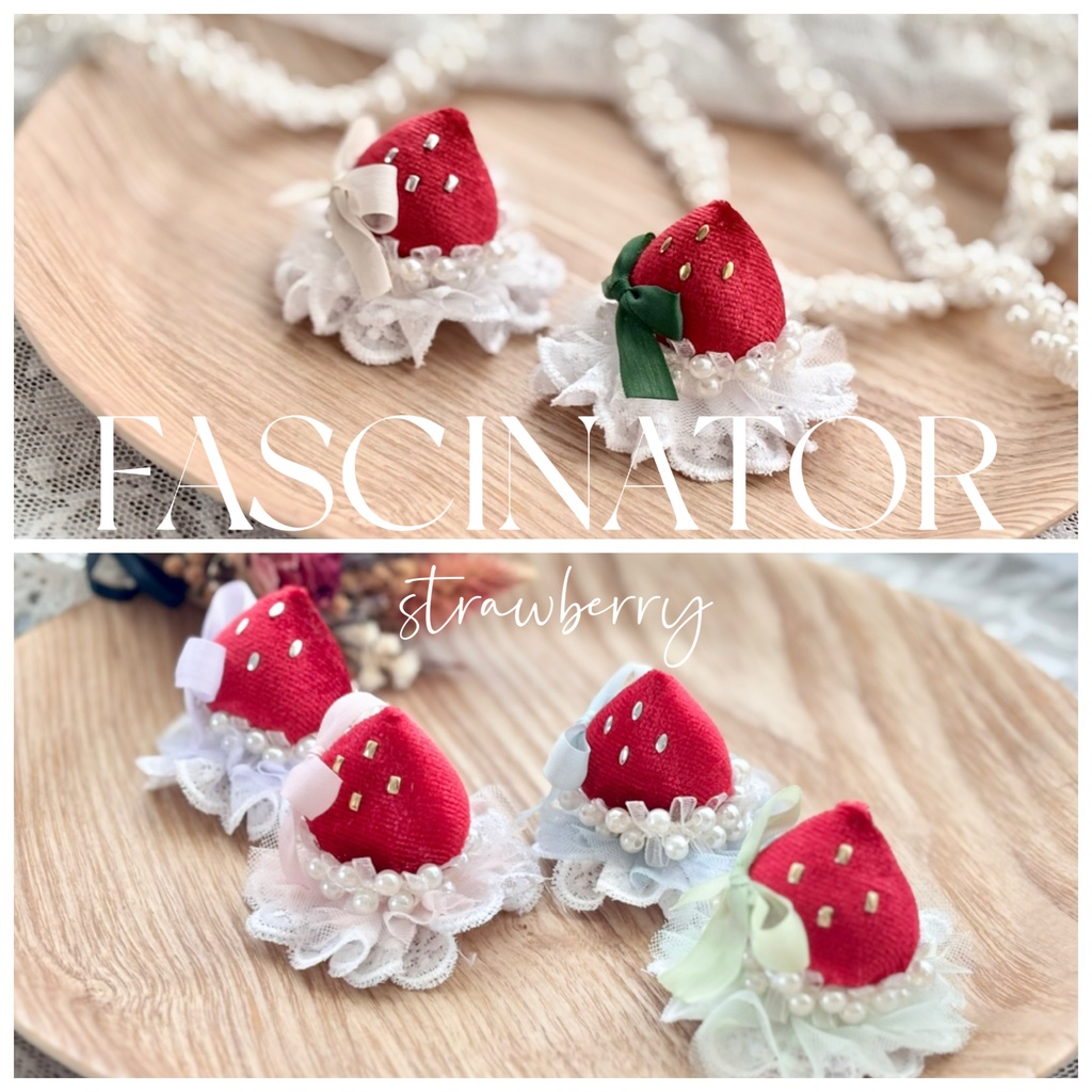 F ／FASCINATOR ｰstrawberryｰ