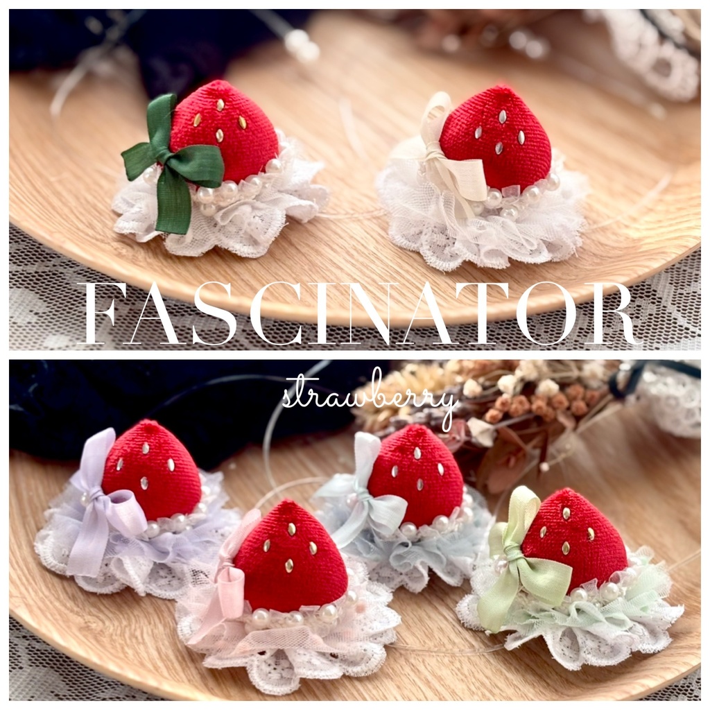 F ／FASCINATOR ｰstrawberryｰ