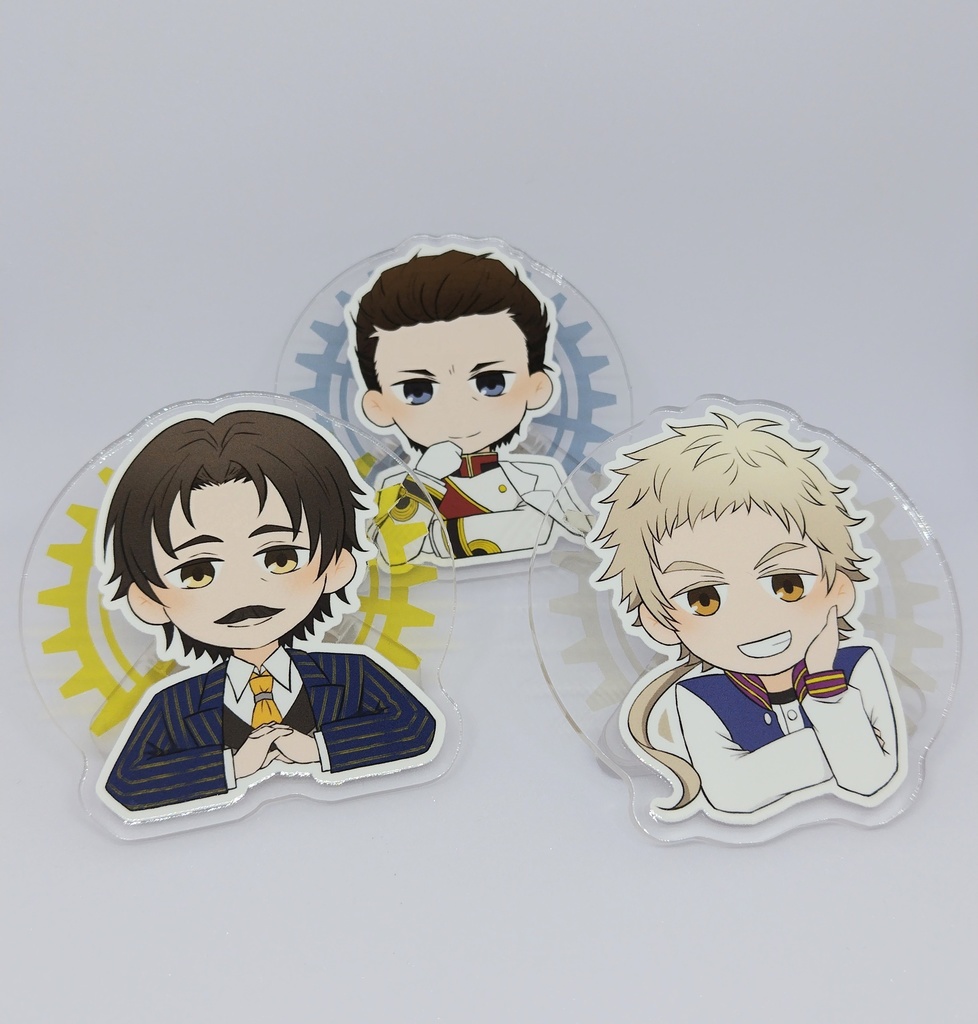 余裕派アクリルクリップセット