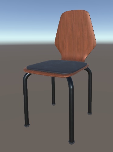 VRchat用　シンプルな椅子 フリーモデル