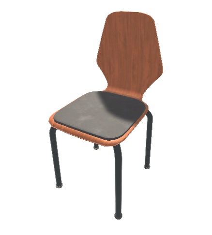 VRchat用 シンプルな椅子 フリーモデル