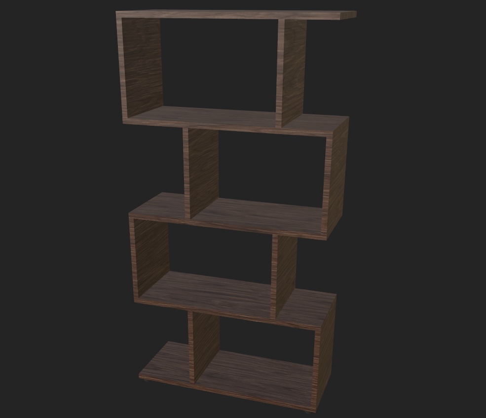 VRchat用 S字ラック フリーモデル