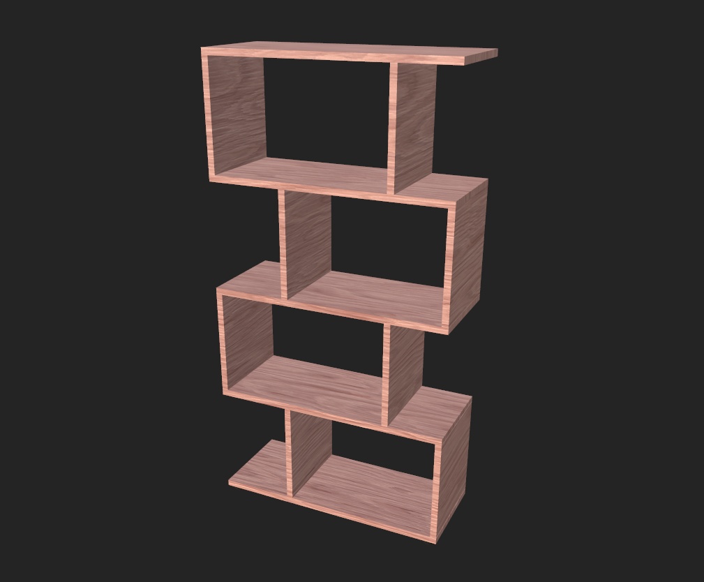 VRchat用 S字ラック フリーモデル