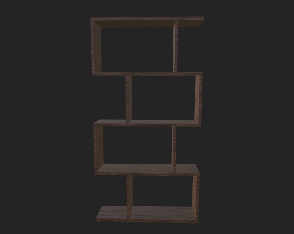 VRchat用 S字ラック フリーモデル