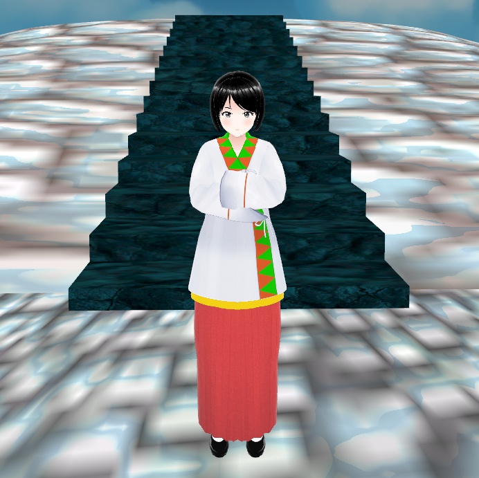 古墳時代の豪族の女性っぽい衣装