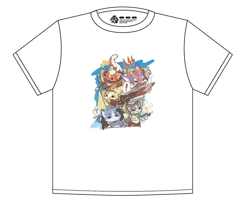 ケモノお茶会2026-ハンター盛宴 記念Tシャツ
