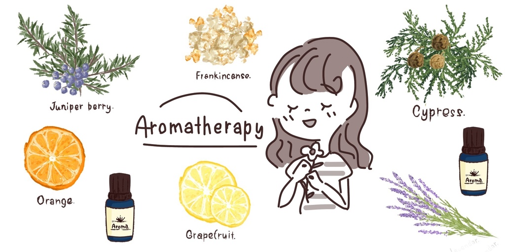 ハーブ・エッセンシャルオイル・スパイス・アロマの手描き風イラスト70種類プラスα【商用可能素材】