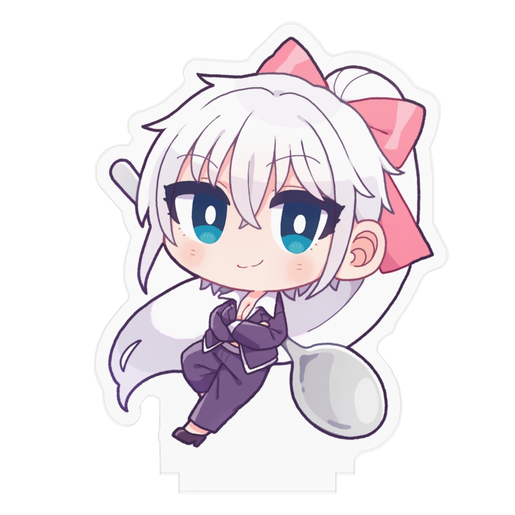 私のアクリルフィギュア イラスト→ののかさん