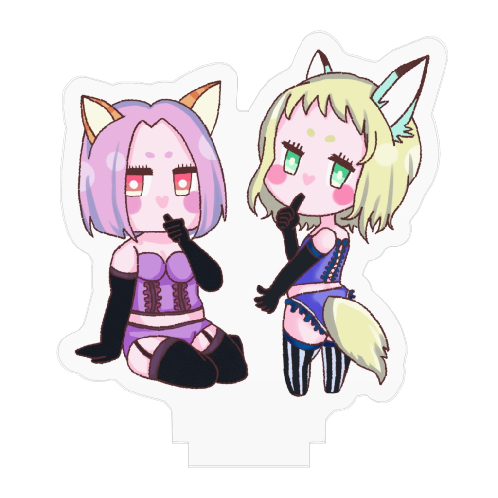 きのん&みはねアクリルフィギュア☆