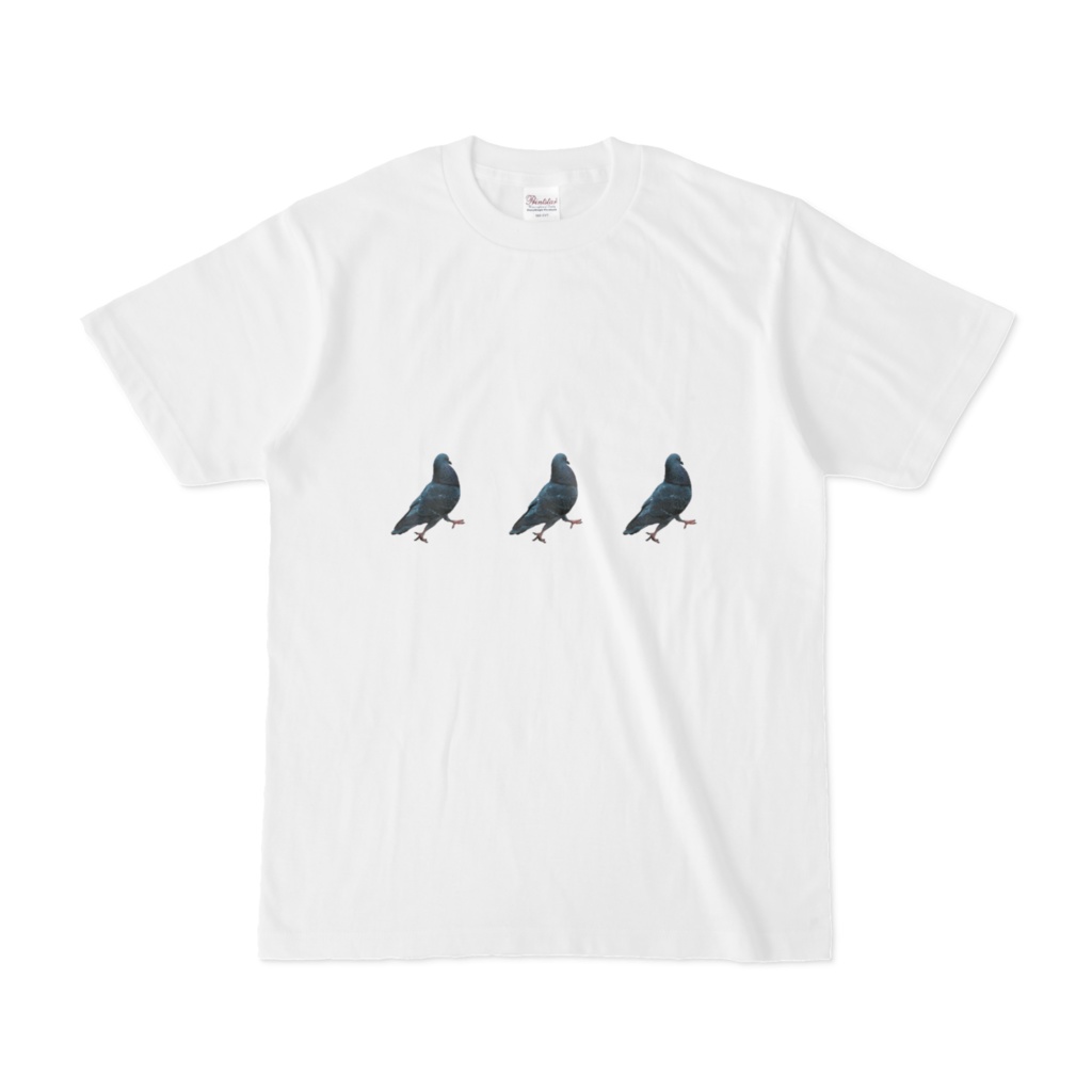 ハトTシャツ_step編