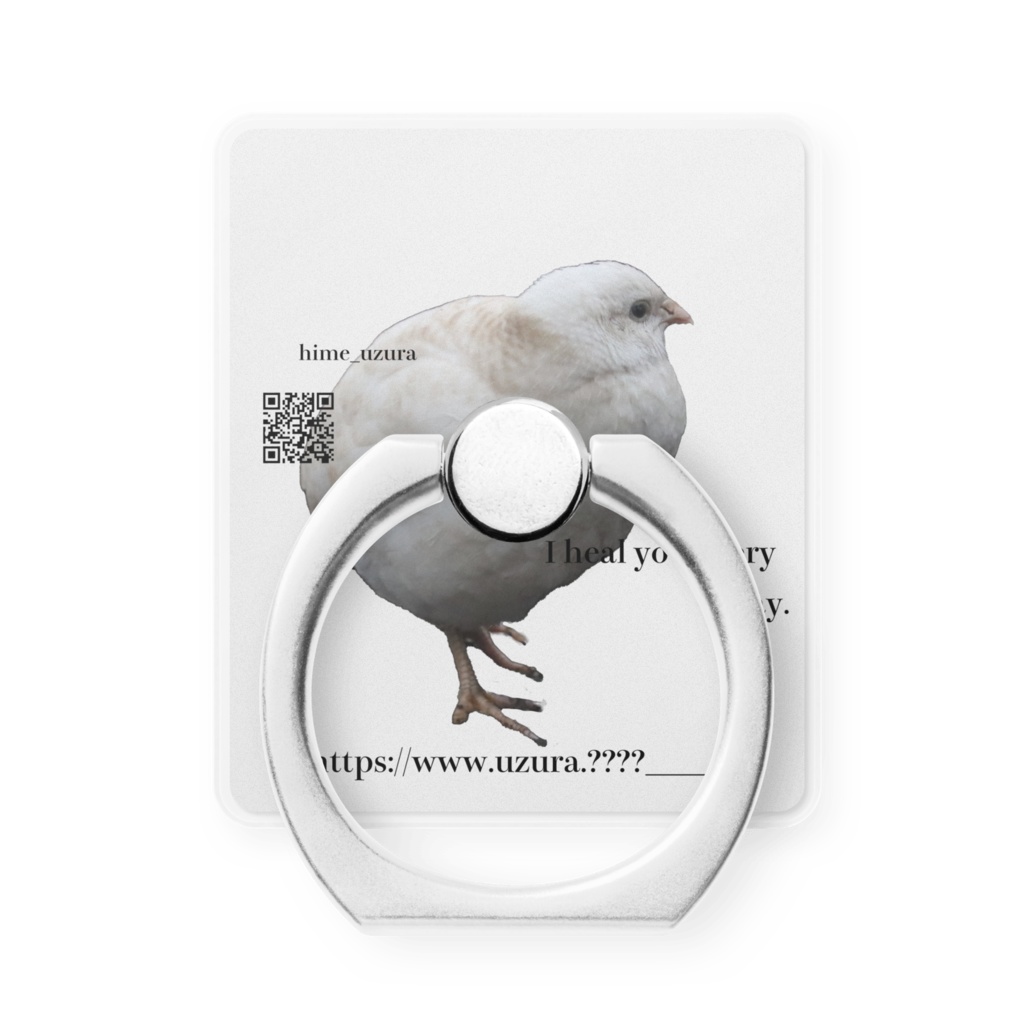 ヒメウズラ_スマホリング