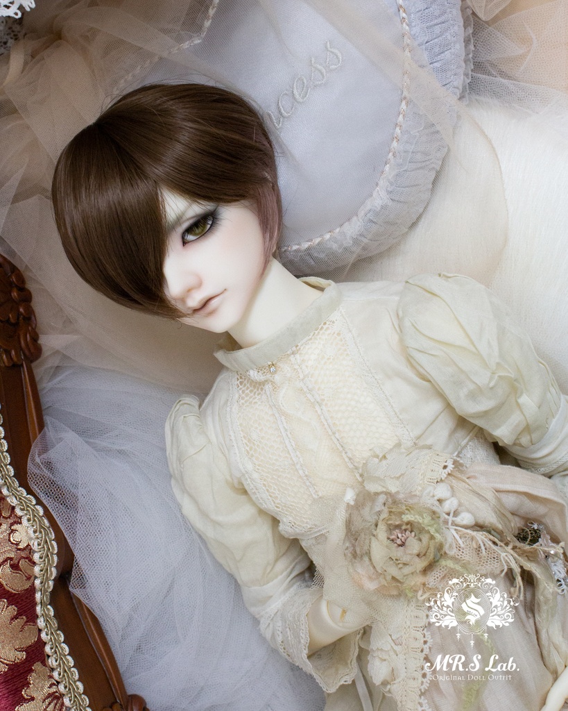 ドールウィッグ 耐熱:【Original REASONABLE label】Mash Short マッシュショート ベリーショコラ 8-9inch