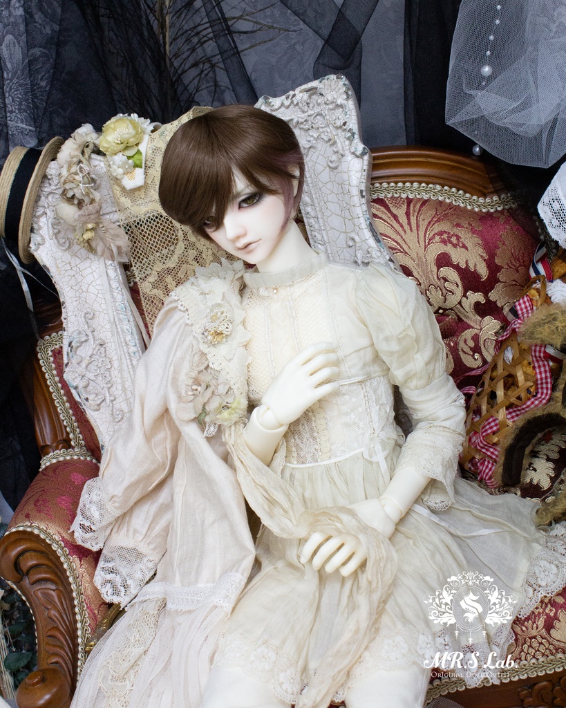 ドールウィッグ 耐熱:【Original REASONABLE label】Mash Short マッシュショート ベリーショコラ 8-9inch