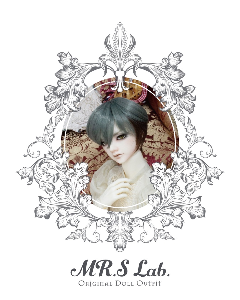 ドールウィッグ 耐熱:【Original REASONABLE label】Mash Short マッシュショート ミントショコラ 8-9inch