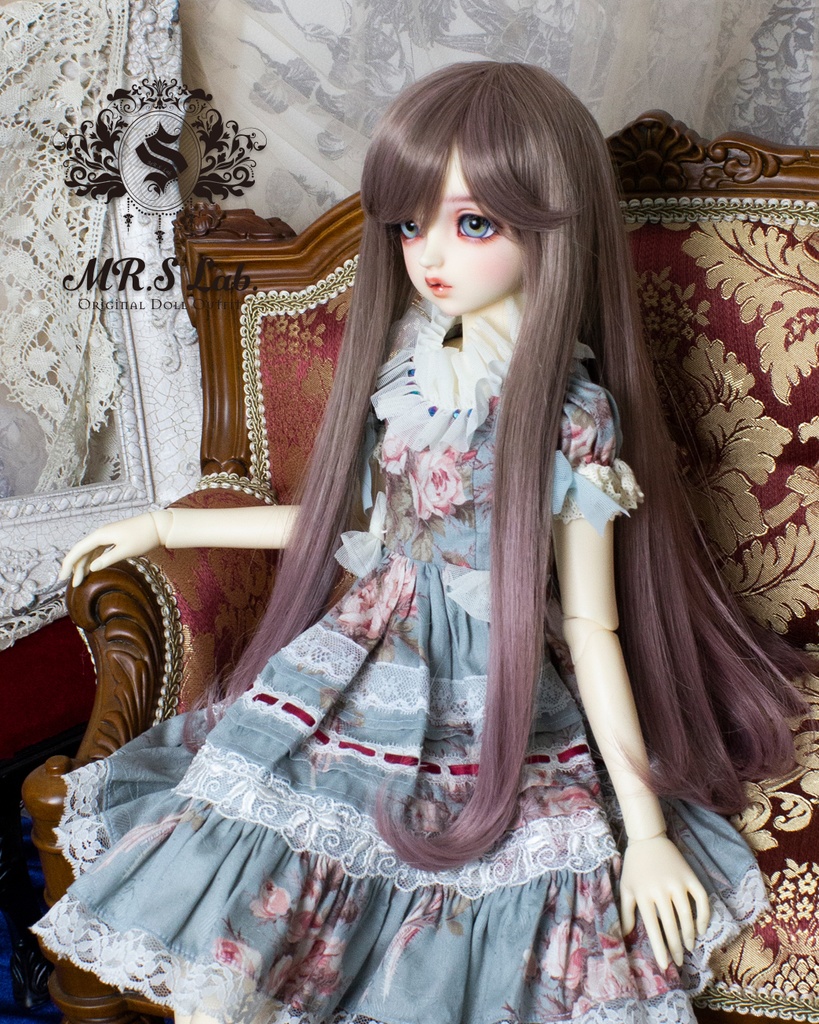 ドールウィッグ 耐熱:【Original REASONABLE label】Relax Long リラックスロング ピーチミックス 8-9inch