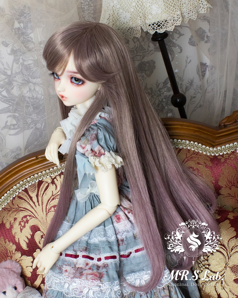 ドールウィッグ 耐熱:【Original REASONABLE label】Relax Long リラックスロング ピーチミックス 8-9inch