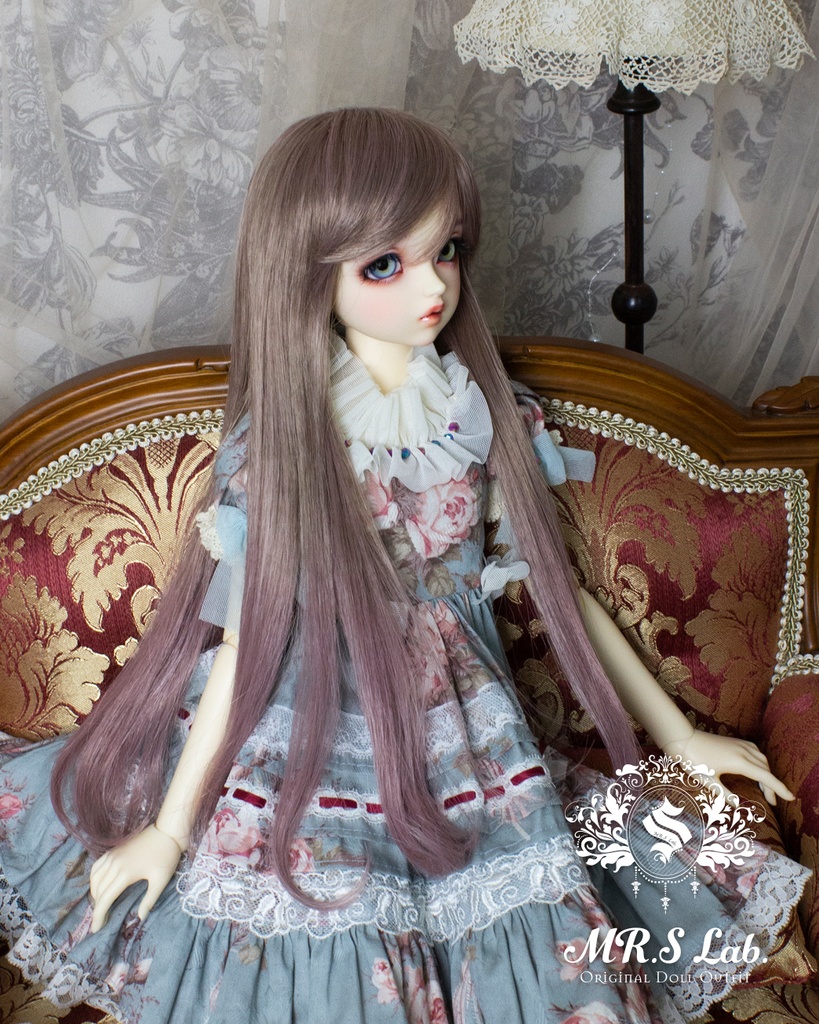 ドールウィッグ 耐熱:【Original REASONABLE label】Relax Long リラックスロング ピーチミックス 8-9inch