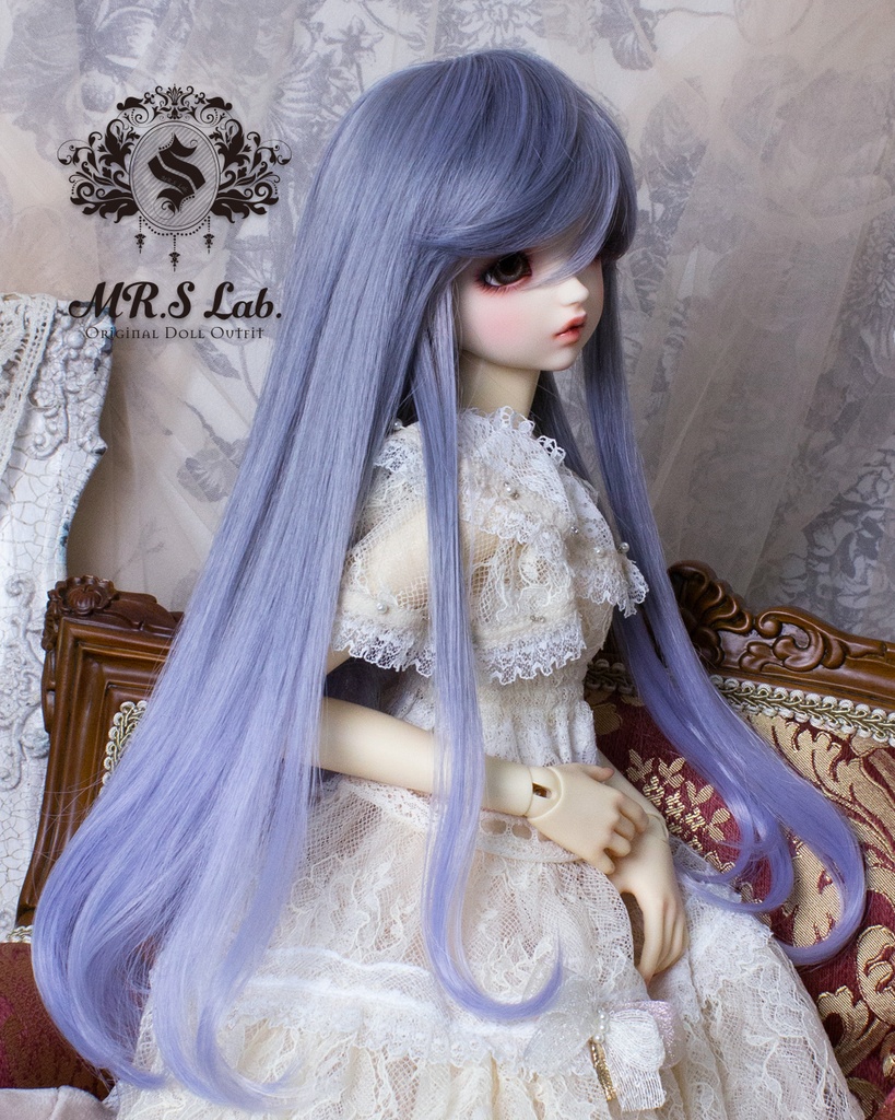 ドールウィッグ 耐熱:【Original REASONABLE label】Relax Long リラックスロング ラベンダーミックス 8-9inch