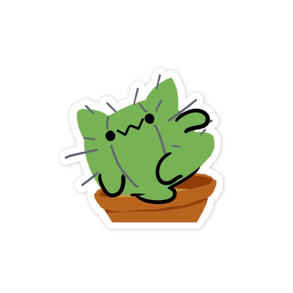 走るさぼぷっぷースマホステッカー