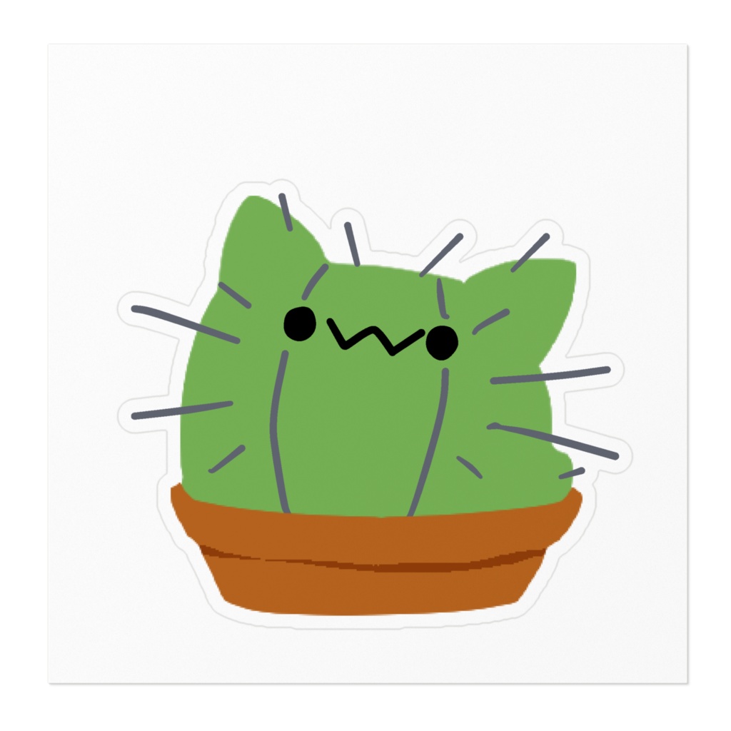 さぼぷっぷーステッカー