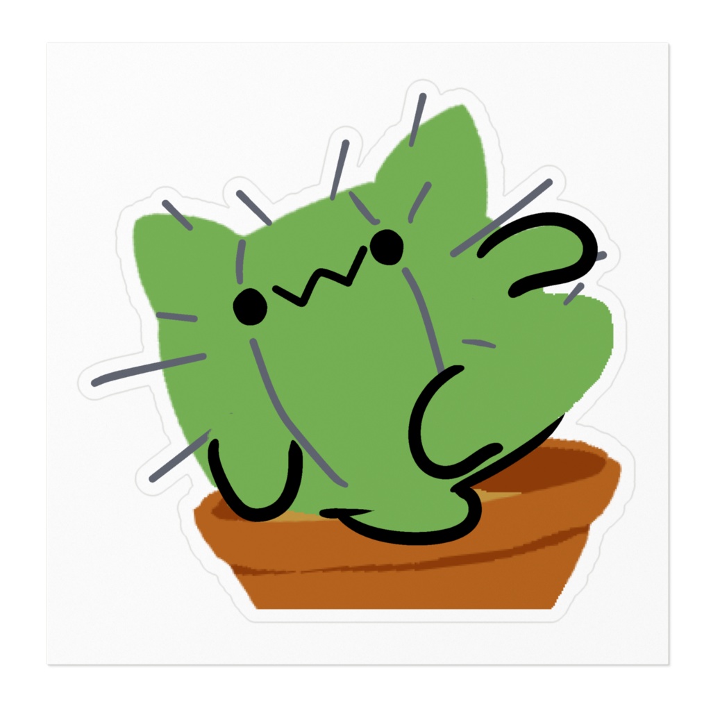 走るさぼぷっぷーステッカー