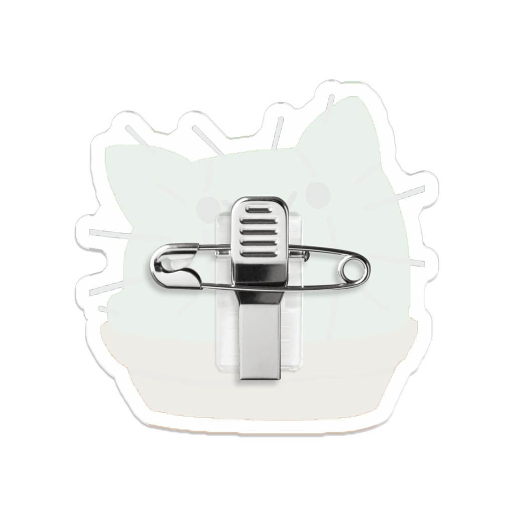 さぼぷっぷーアクリルバッジ