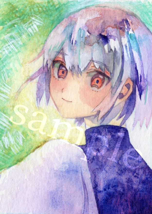 ミニ原画　澄