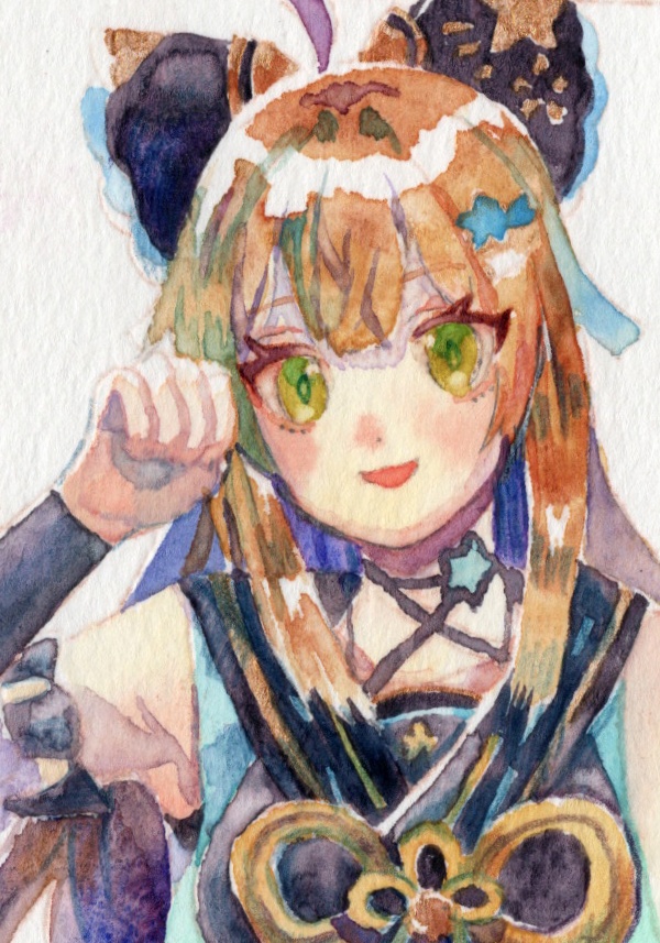 ミニ原画　綺良々