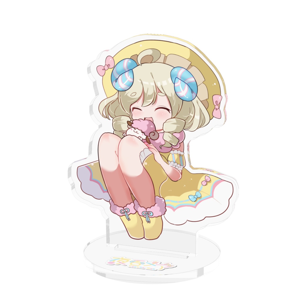 夜呑メア／アクリルフィギュアB ／笑顔