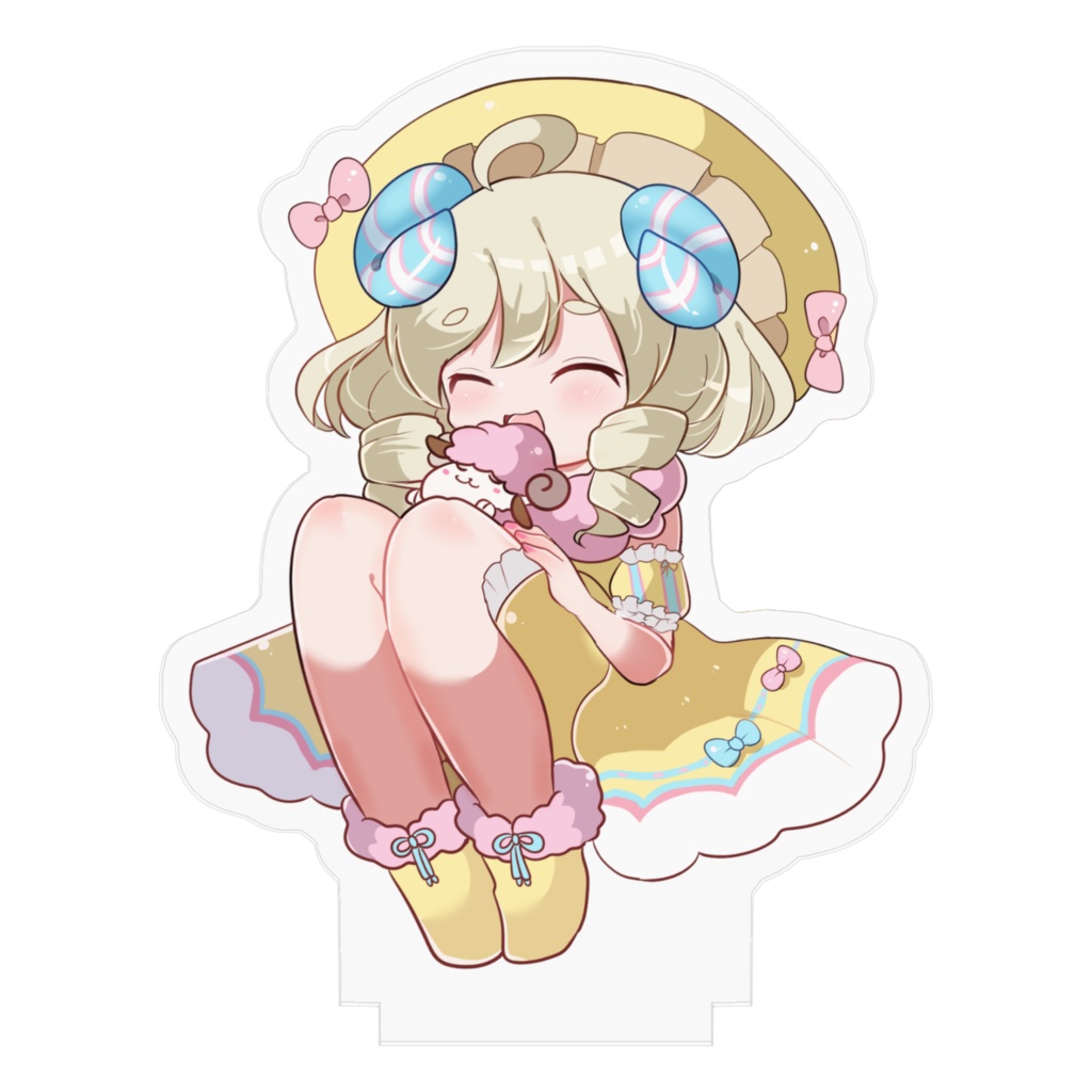 夜呑メア/アクリルフィギュアB /笑顔