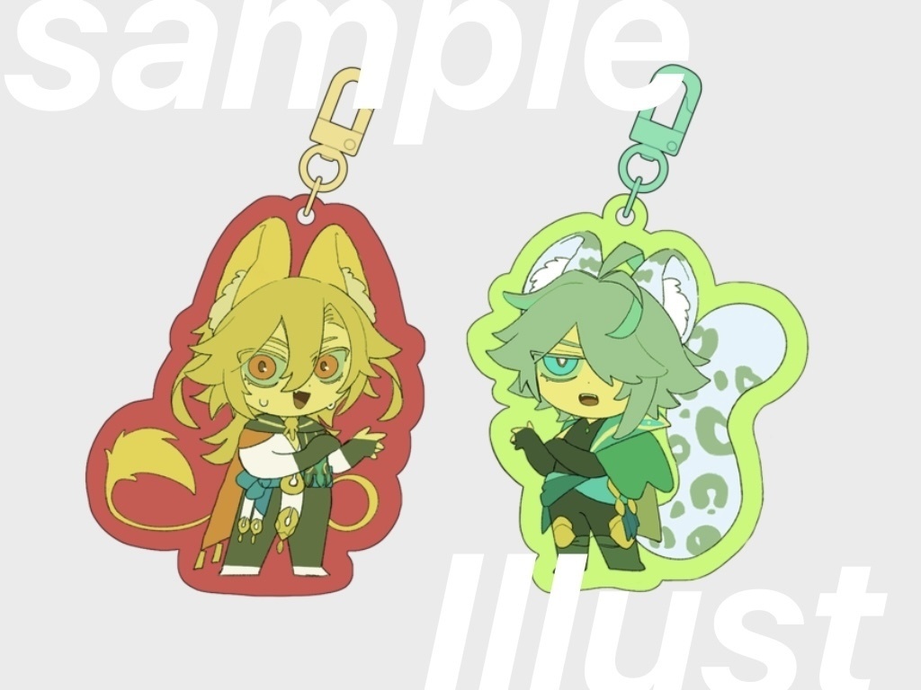 アクリルキーホルダー＆コレクションカードセット