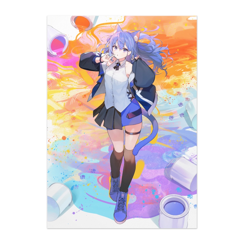 登録者1万人記念 - ポスター【春音のる】