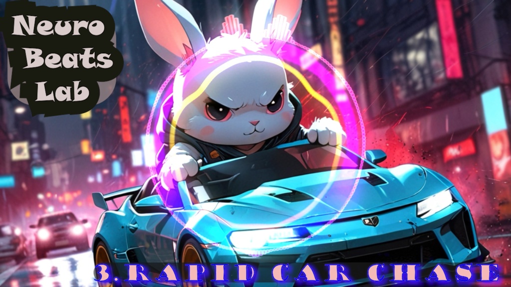 3.Rapid Car Chase｜フリーBGM