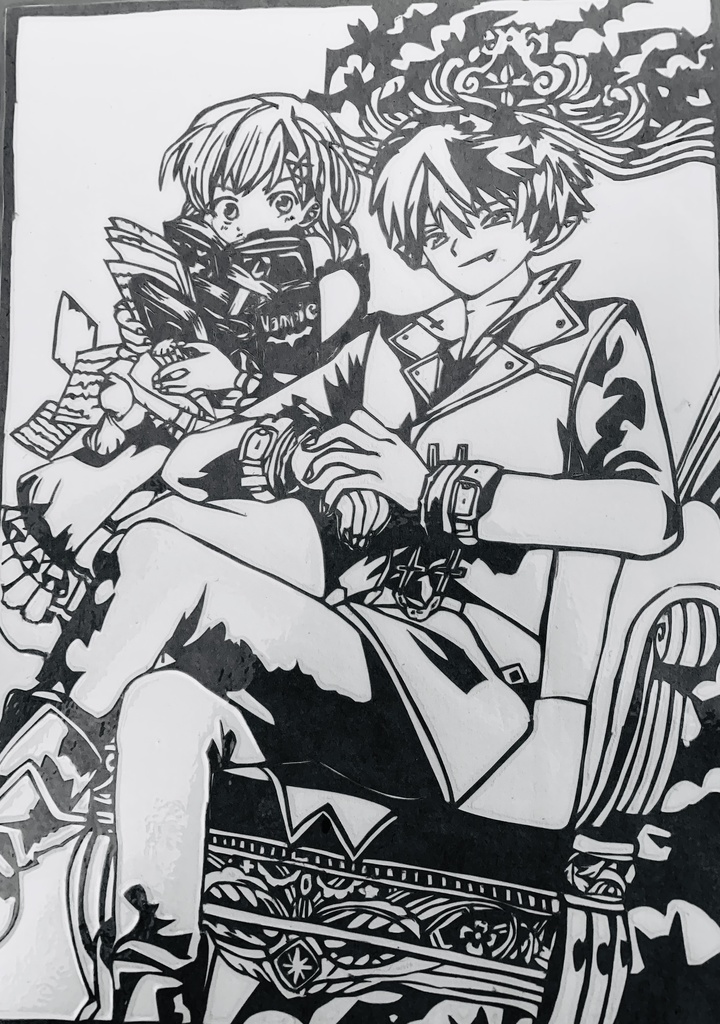 アルネの事件簿 切り絵