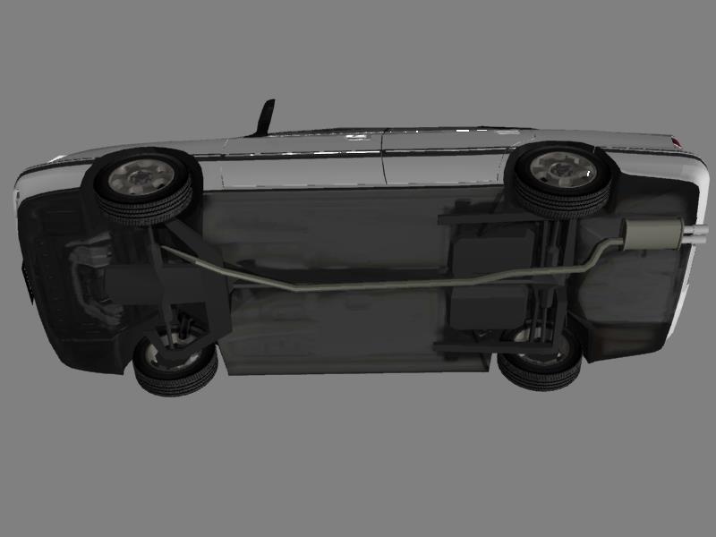 1989年型スバル・レガシィ風4ドアセダン