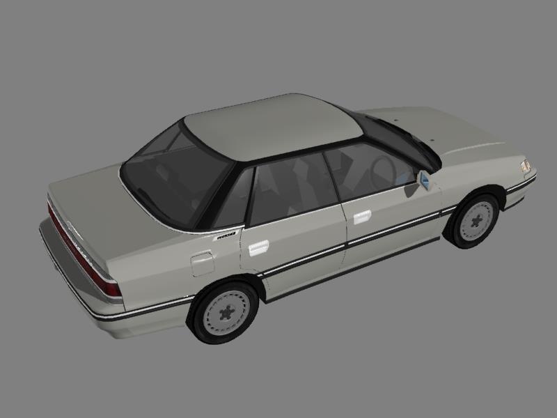1989年型スバル・レガシィ風4ドアセダン