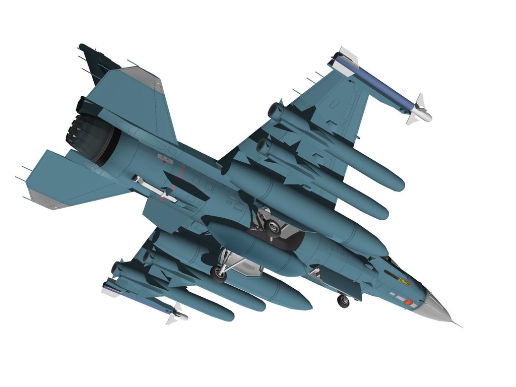 航空自衛隊 三菱F-2戦闘機