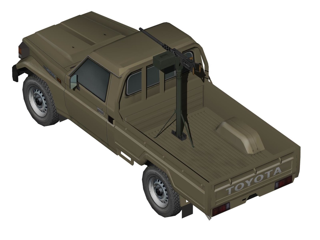トヨタ・ランドクルーザー79風ピックアップトラック【おまけつき】
