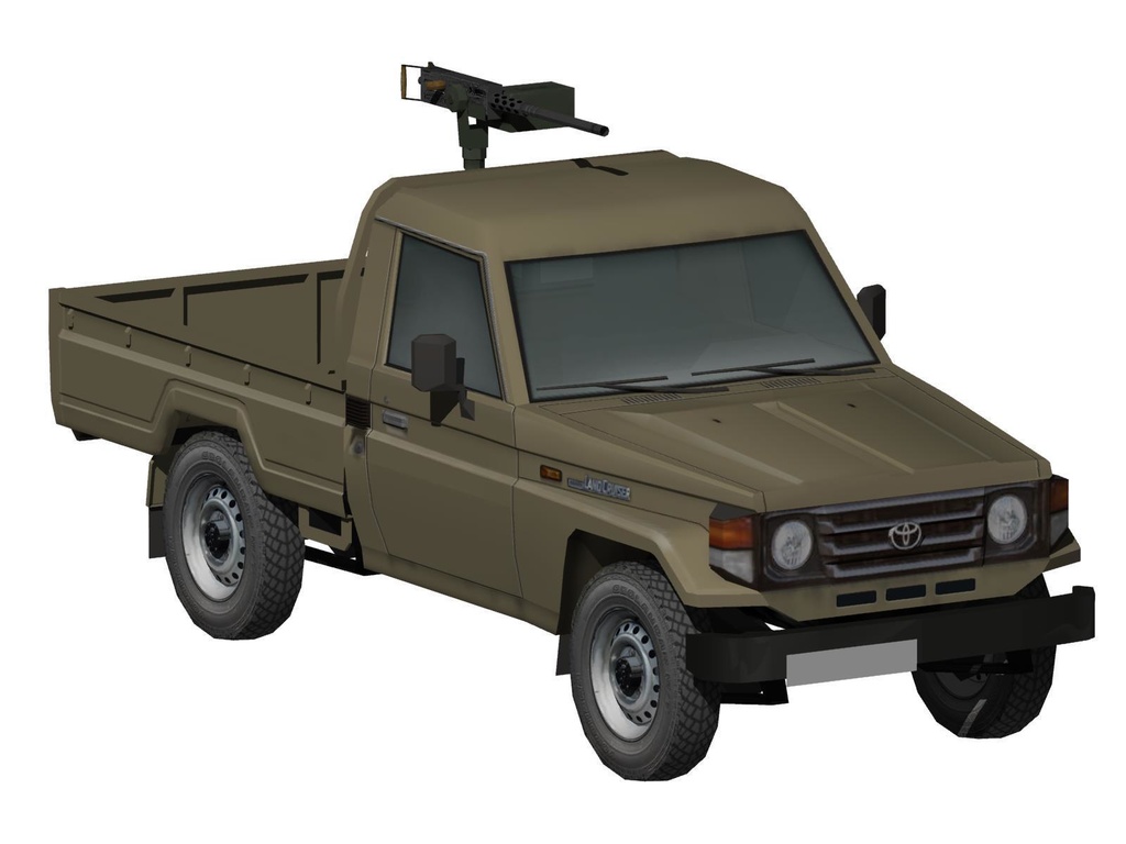 トヨタ・ランドクルーザー79風ピックアップトラック【おまけつき】