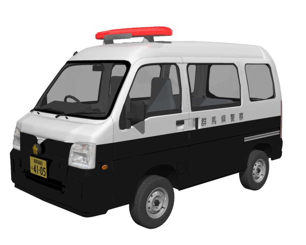 2009年型スバル・サンバーバン風軽ワンボックスバン