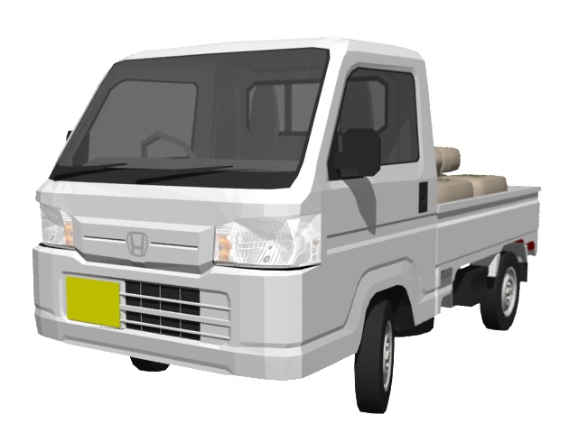 2015年型ホンダ・アクティ風軽トラック
