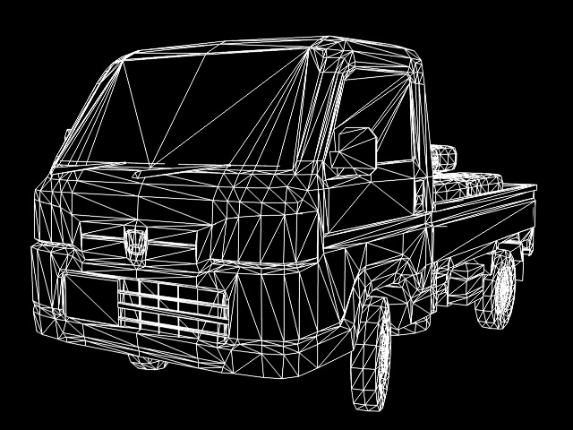 2015年型ホンダ・アクティ風軽トラック