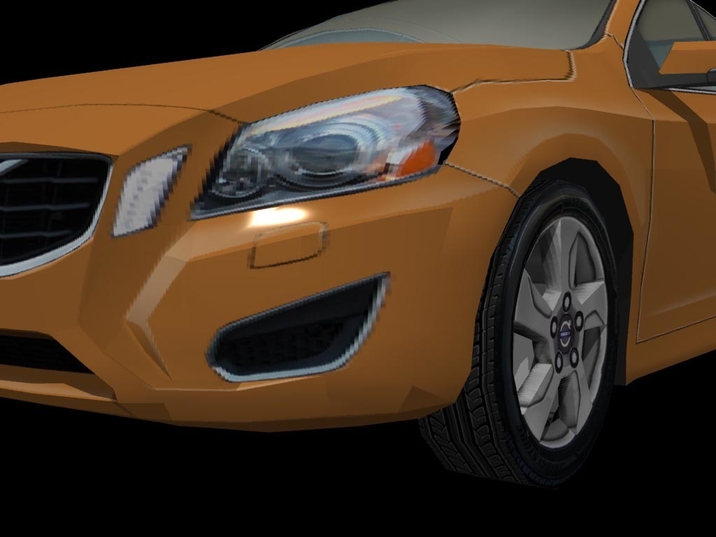 2010年型ボルボ・S60風セダン