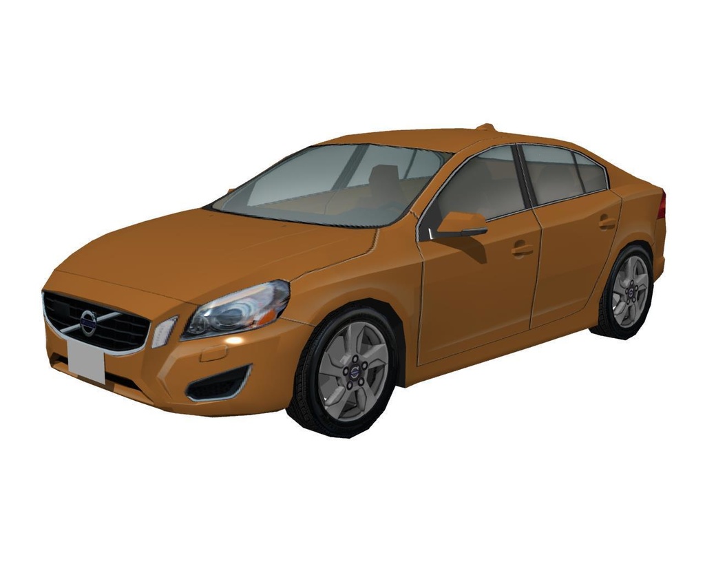 2010年型ボルボ・S60風セダン