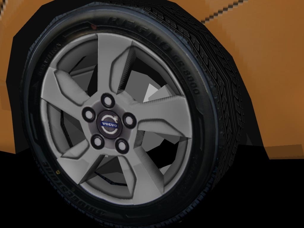 2010年型ボルボ・S60風セダン