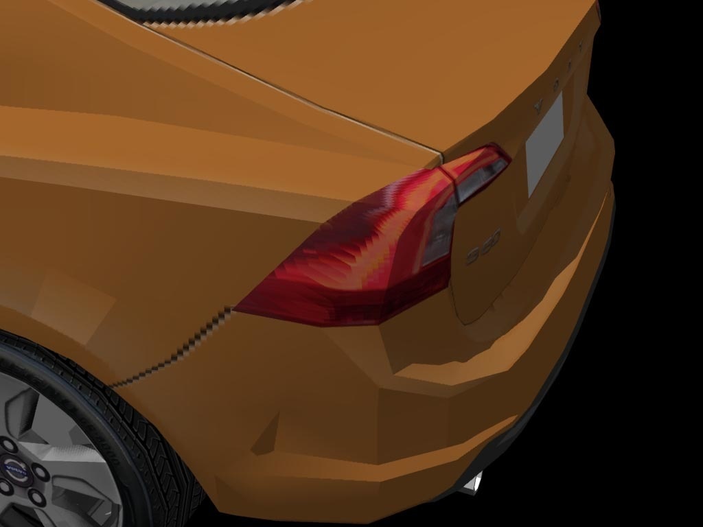 2010年型ボルボ・S60風セダン