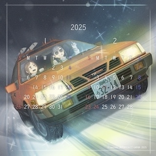 M社歴代小型クーペ　2025カレンダー